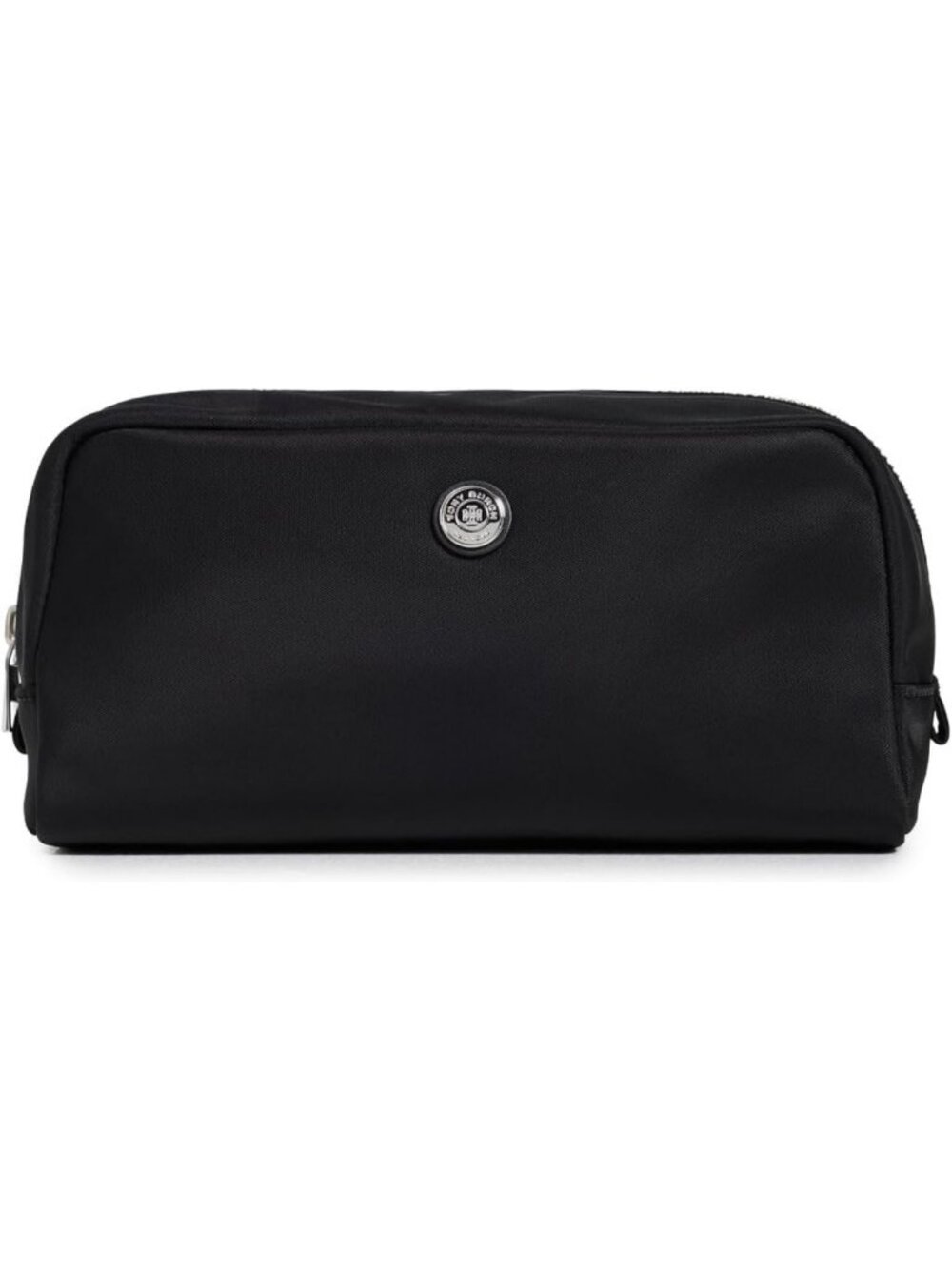 Chic Black Medium Twist Cosmetic Case for Women - Stylish Makeup Organizer